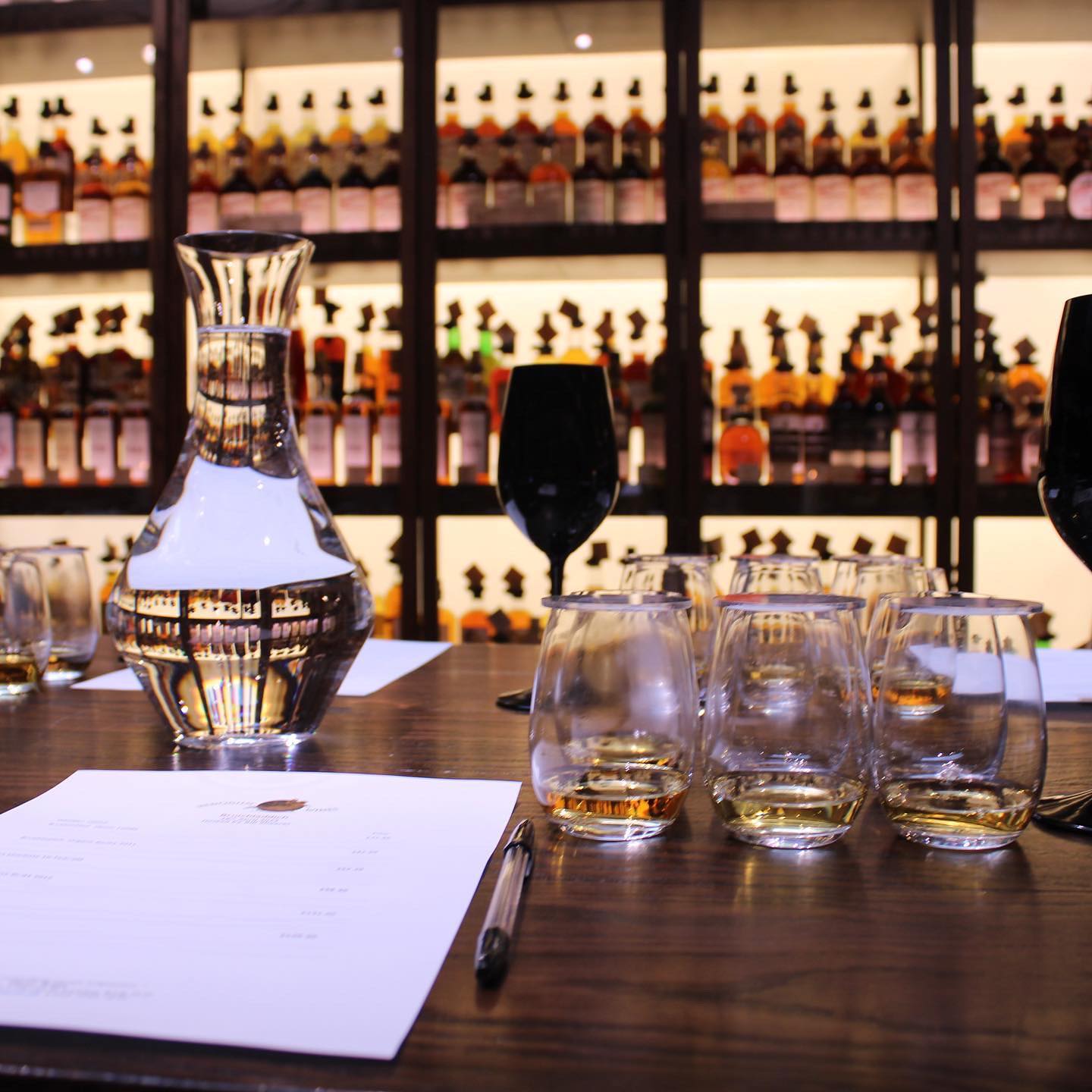 Secret Tasting in the Arch at Hedonism Wines