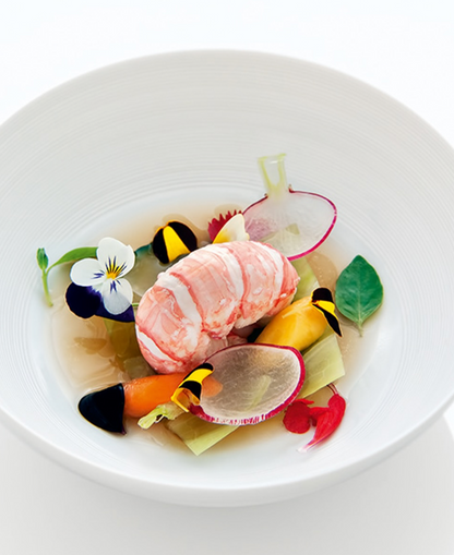 Michelin Star Restaurant Astrance Chef's Off-Menu Tasting Menu