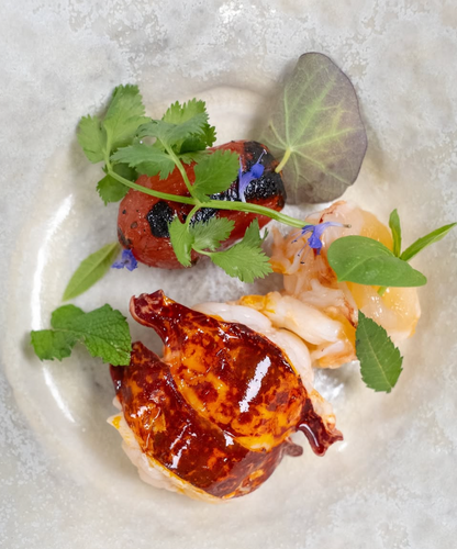 Michelin Star Restaurant Astrance Chef's Off-Menu Tasting Menu