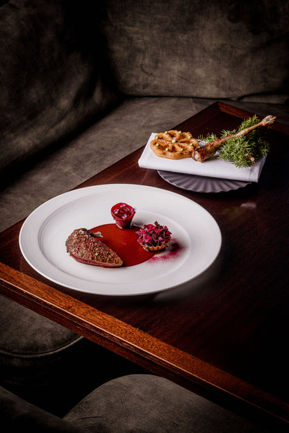 Menu du chef Caractère avec accords mets et vins