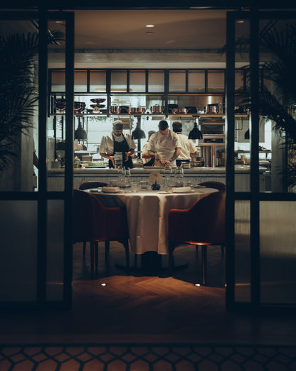 Chef’s Table Wood-Fired Tasting Experience at City Social by Jason Atherton