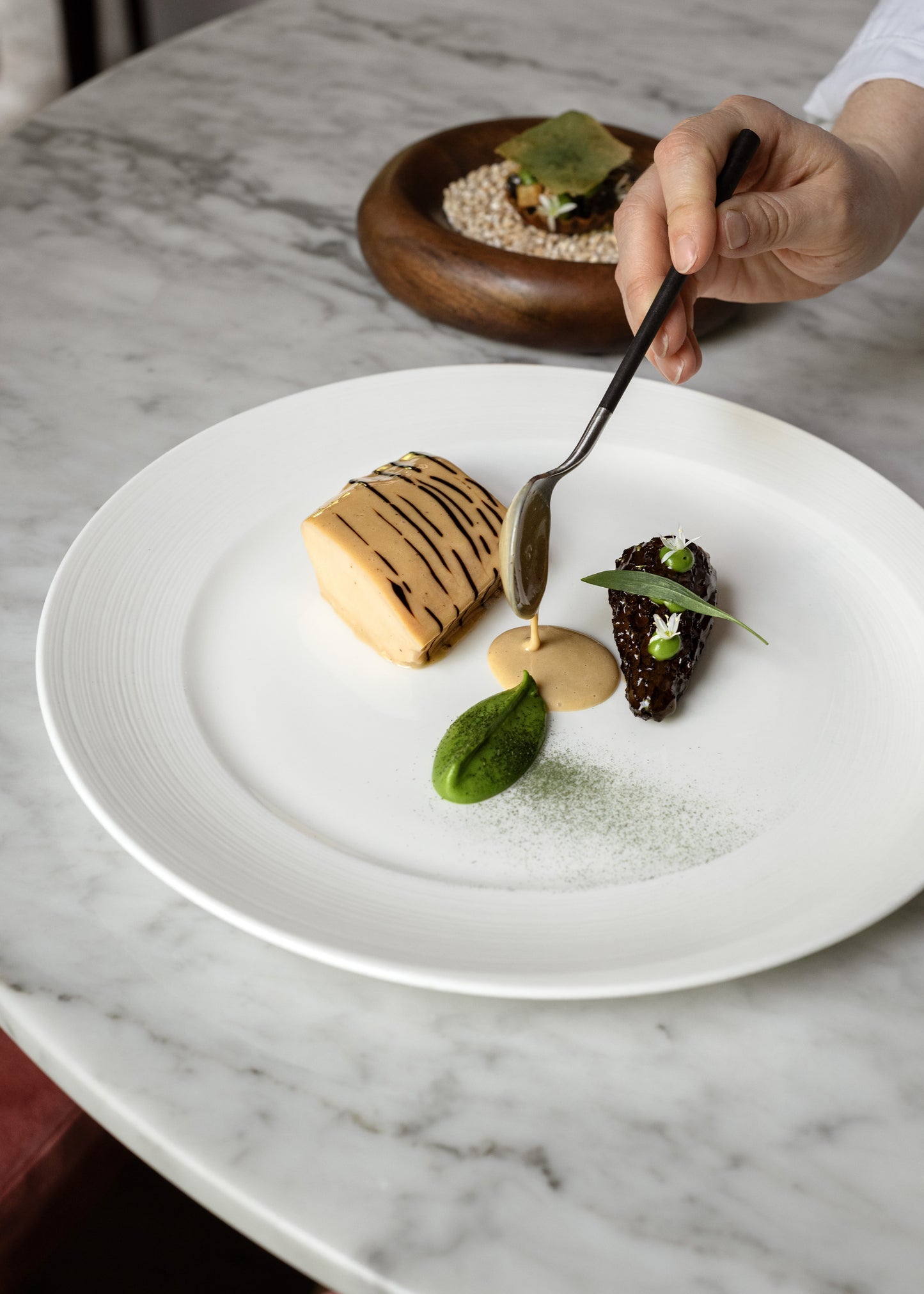 Menu du chef Caractère avec accords mets et vins