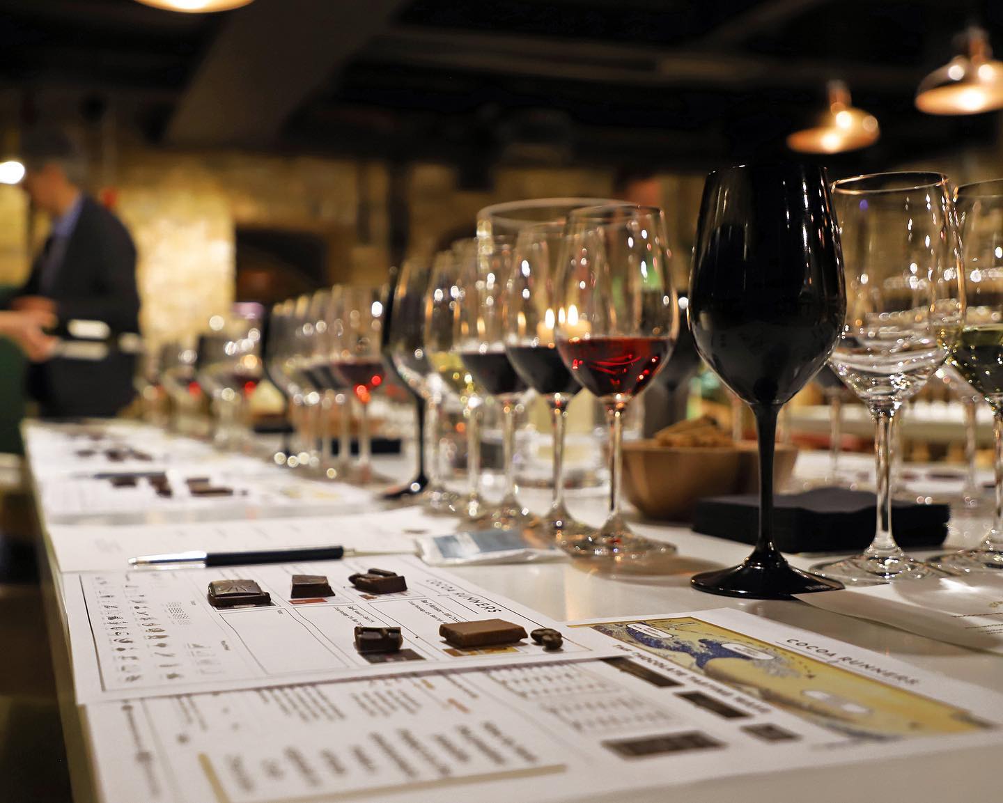 Secret Tasting in the Arch at Hedonism Wines