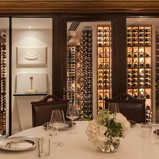 The Wine Cellar Table at Hélène Darroze at The Connaught