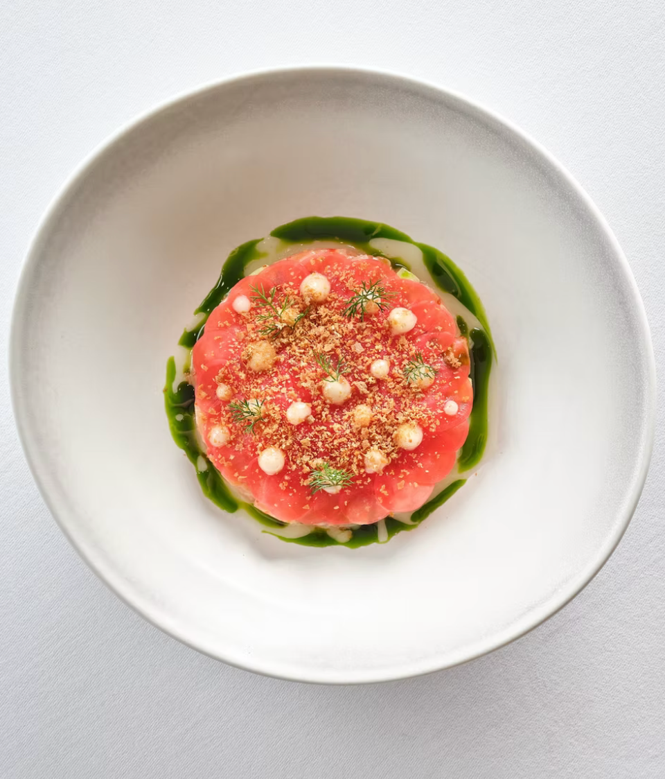 Dine with Chef David Moore at Your Table at Michelin-starred Pied à Terre