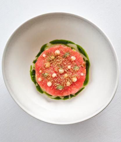 Dine with Chef David Moore at Your Table at Michelin-starred Pied à Terre