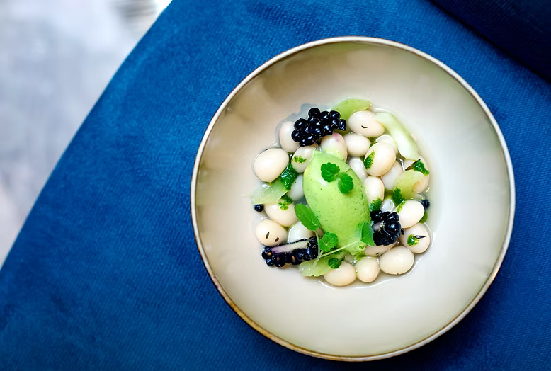 Menu Néo-Bistro Choix du Chef par Amandine Chaignot chez Pouliche