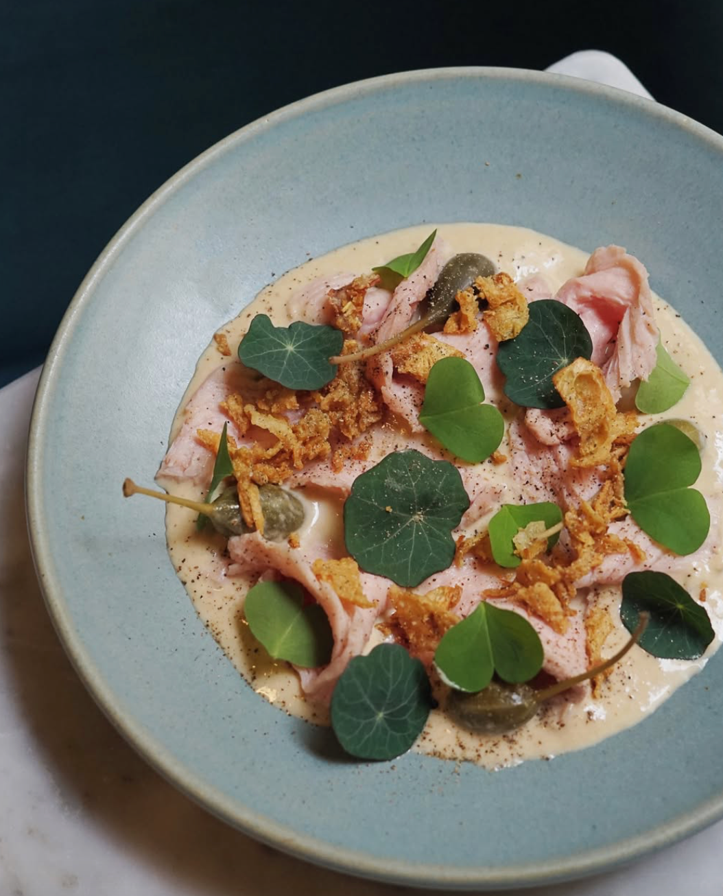 Menu Néo-Bistro Choix du Chef par Amandine Chaignot chez Pouliche