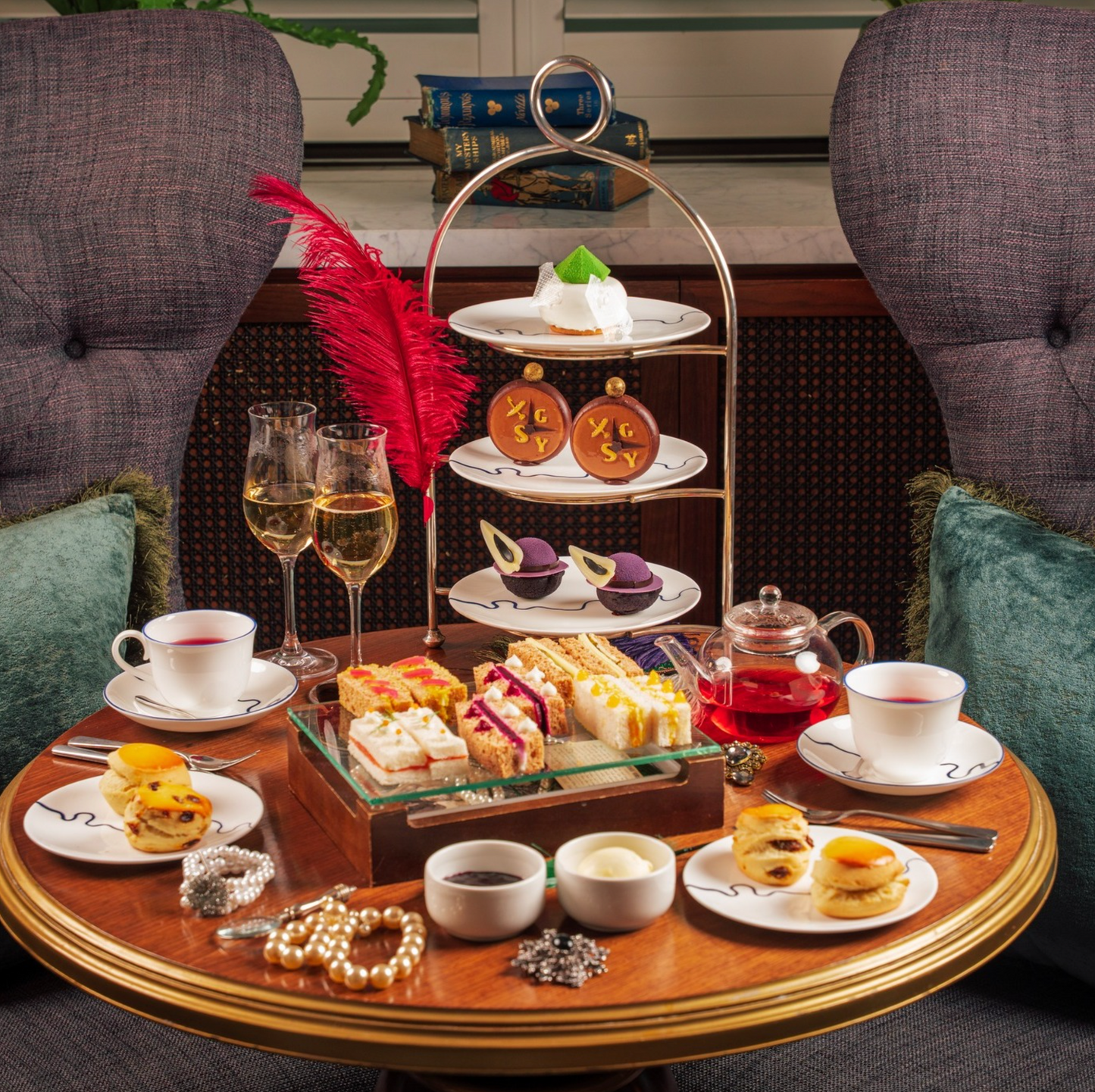 Great Scotland Yard Afternoon Tea at The Parlour