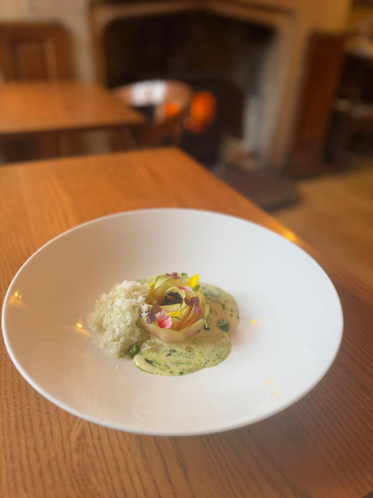 Gastropub Chef Tasting Menu with Wine Pairings at Michelin-Starred Fordwich Arms
